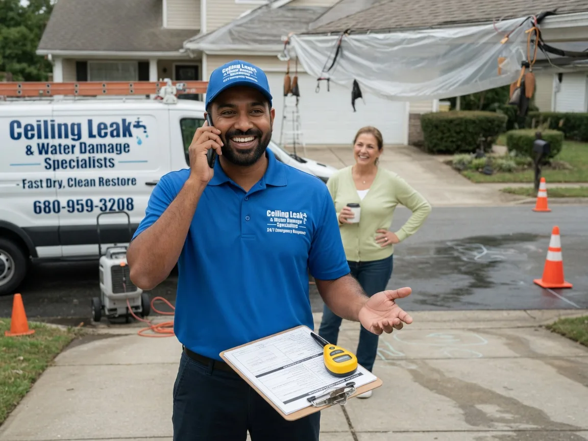 Ceiling Leak Cleanup Atwood, OK FAQs